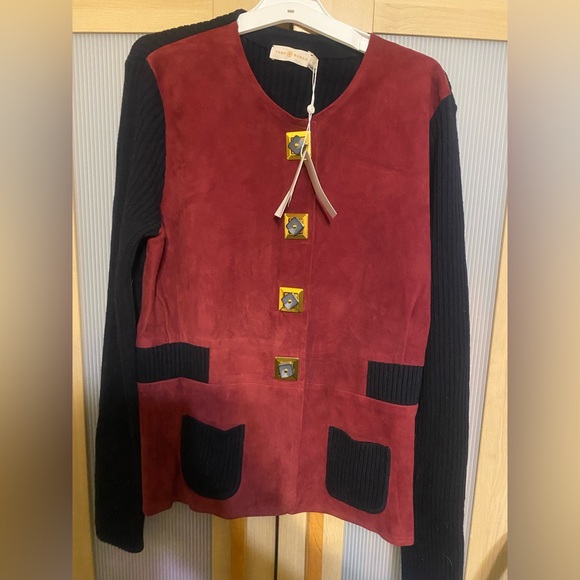 Tory Burch Katerina Contrasting Cardigan - Picture 8 of 10